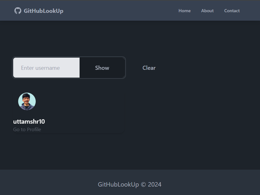 github-lookup